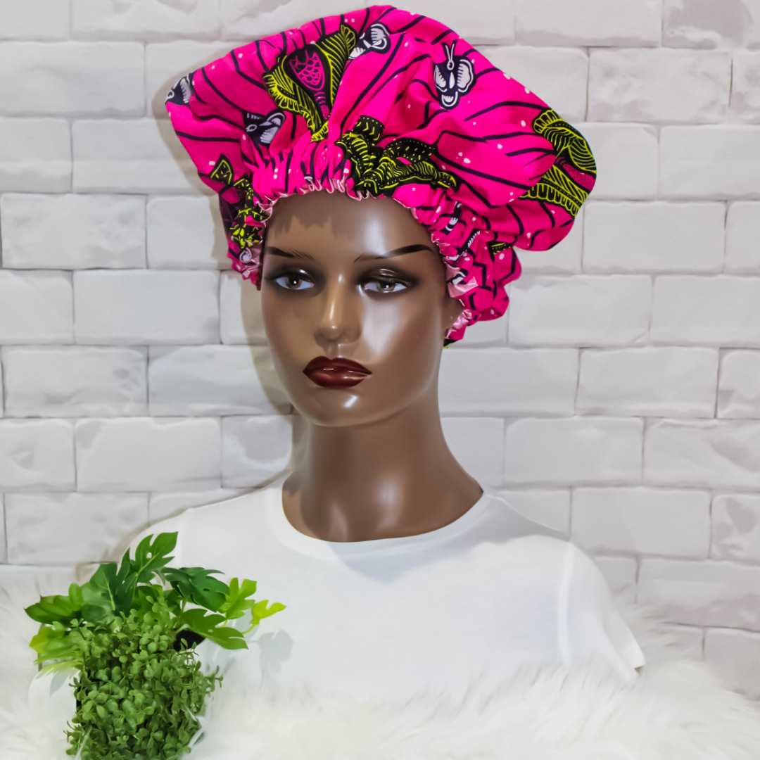 Justice African Print Hair Bonnet - RHE